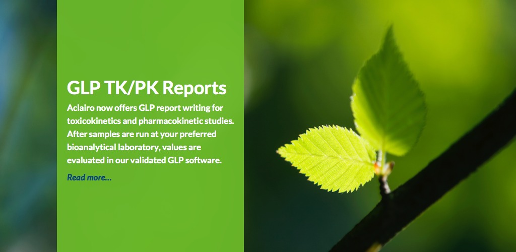 GLP TK/PK Reports